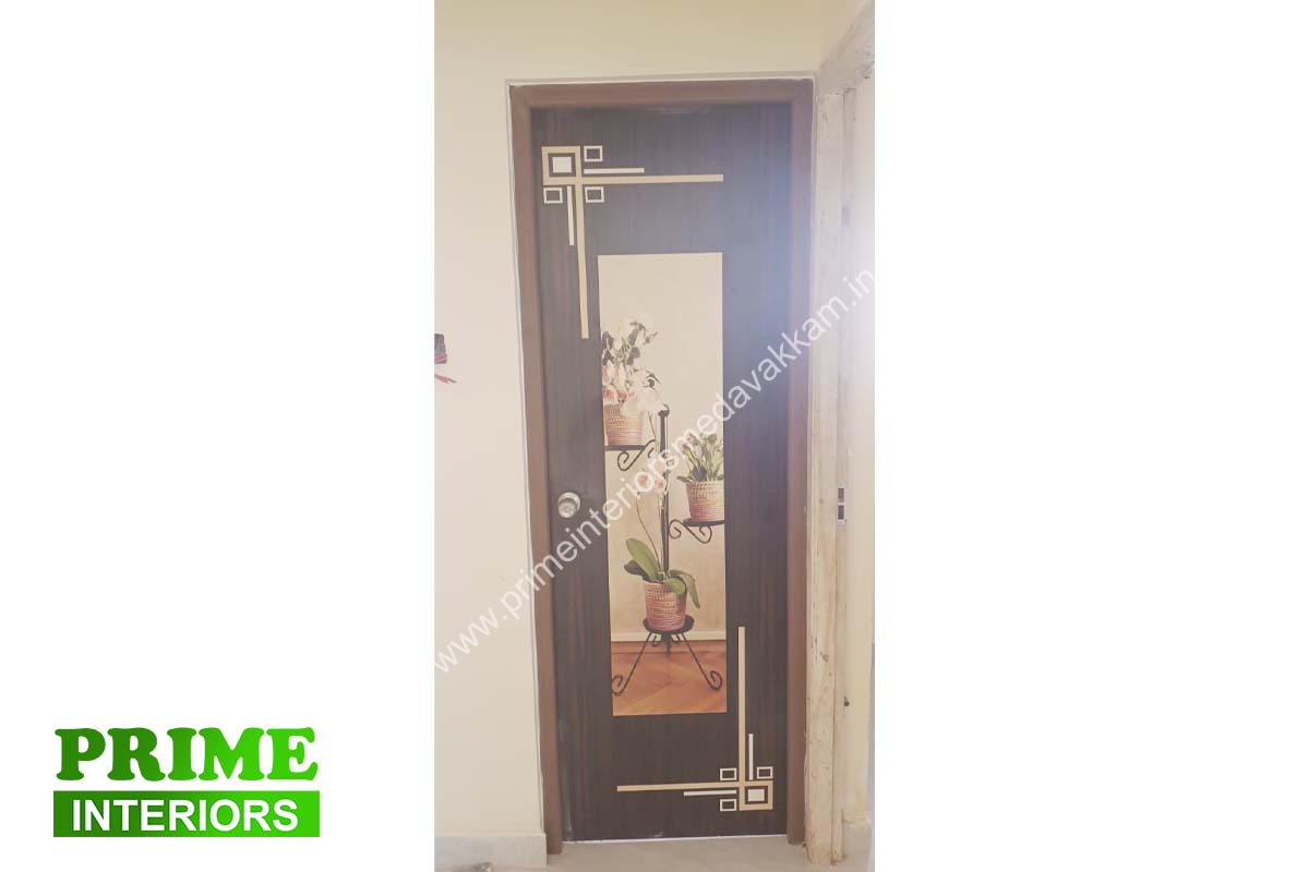 PVC room door