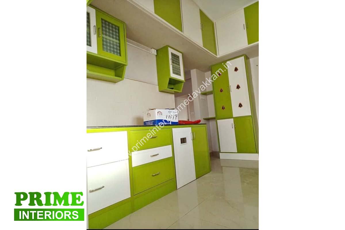 Modular Kitchen, prime interiors, medavakkam, Chennai.