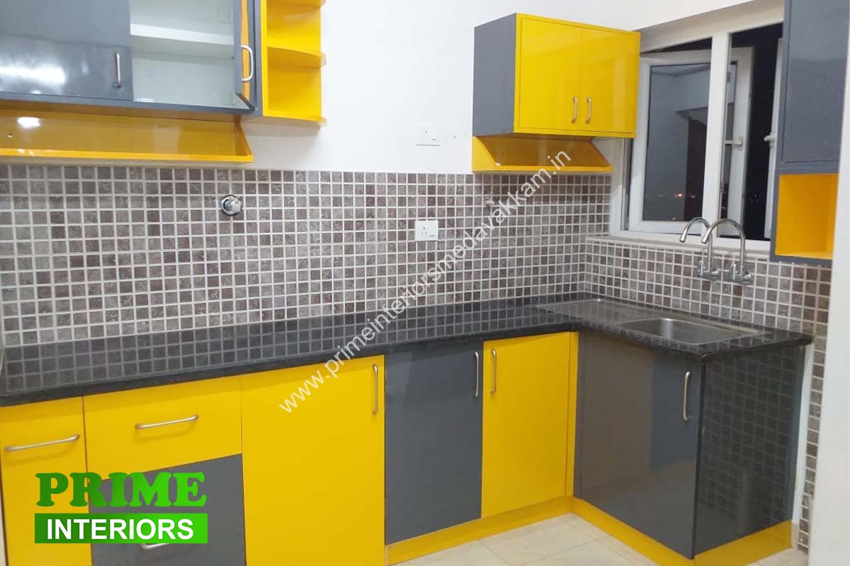 Modular Kitchen, prime interiors, medavakkam, Chennai.