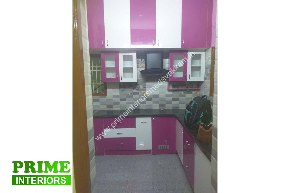 Modular Kitchen, prime interiors, medavakkam, Chennai.