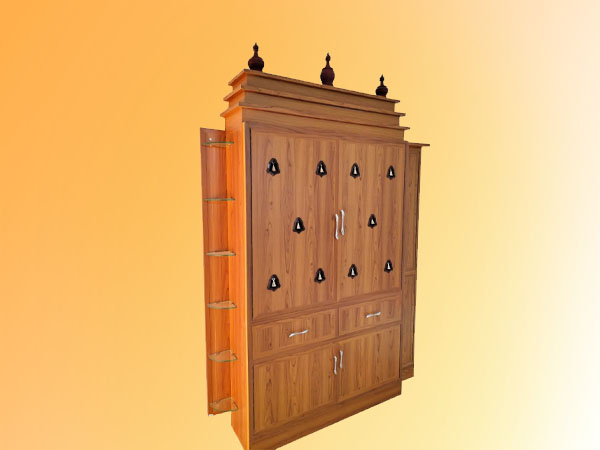 pooja cupboard