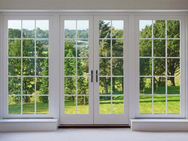 UPVC french windows