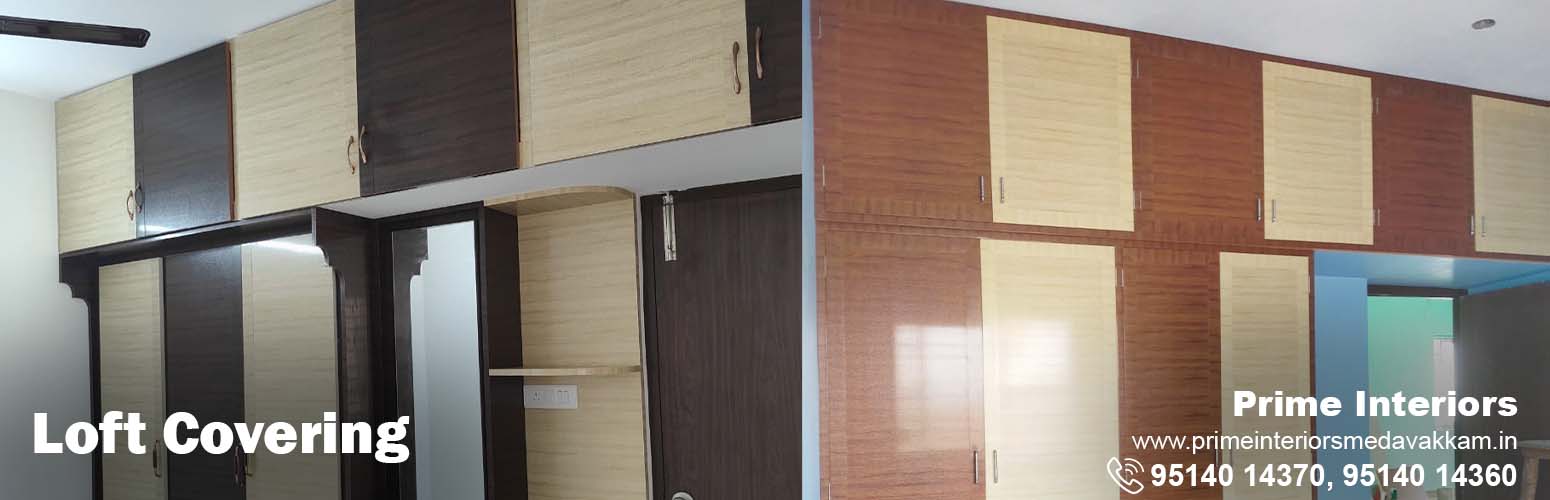 loft covering, prime interiors, medavakkam, Chennai.